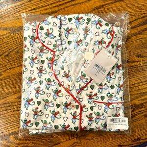 Roller Rabbit Pajamas merry monkey polo long sleeve